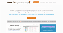 Desktop Screenshot of informracing.com